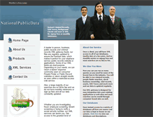 Tablet Screenshot of nationalpublicdata2.net